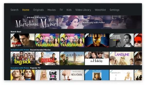 amazon prime on tv 1