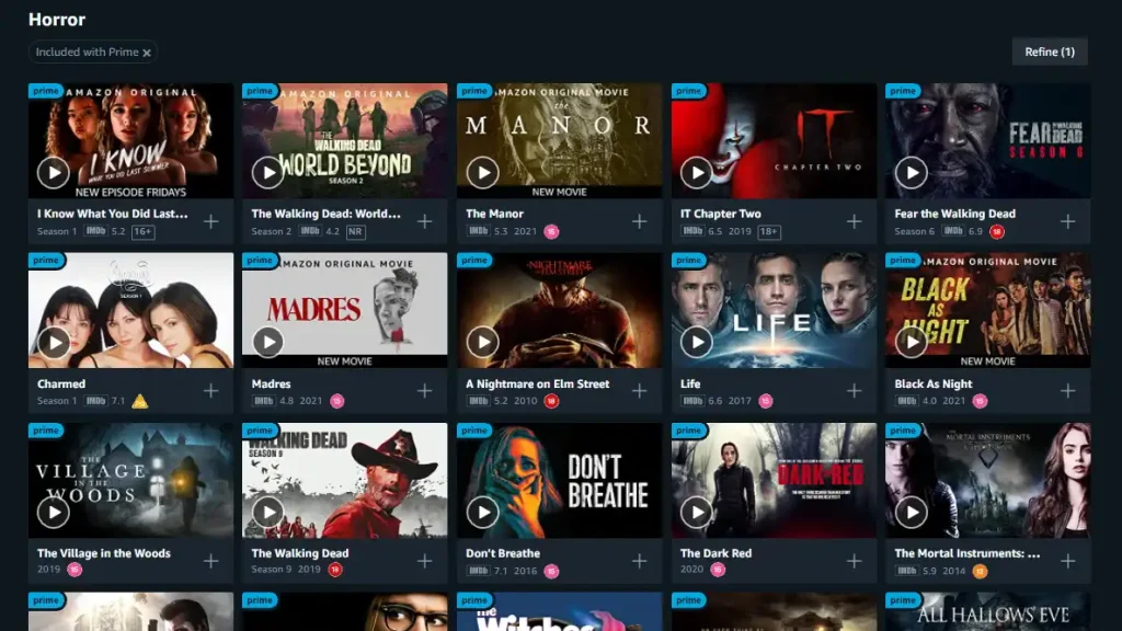 best prime movies