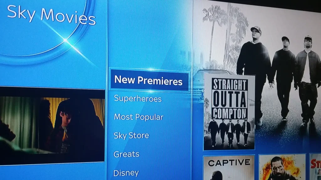 new films on sky
