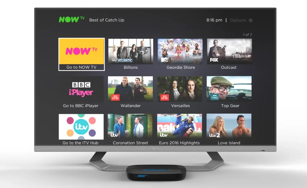 now tv apps