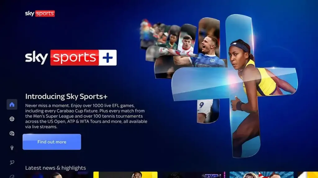 sky stream sports