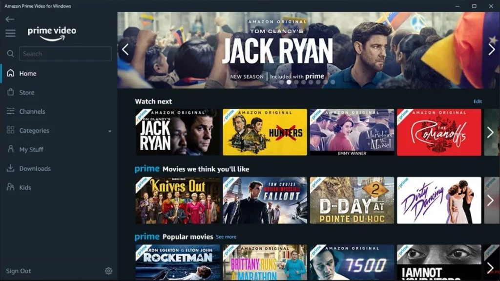 new amazon video