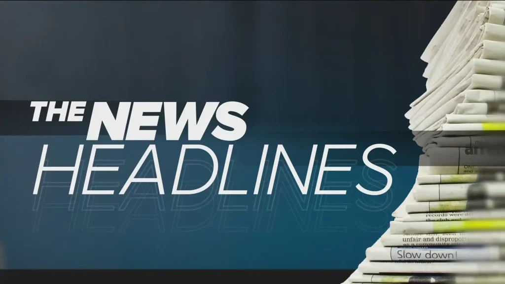 news headlines today