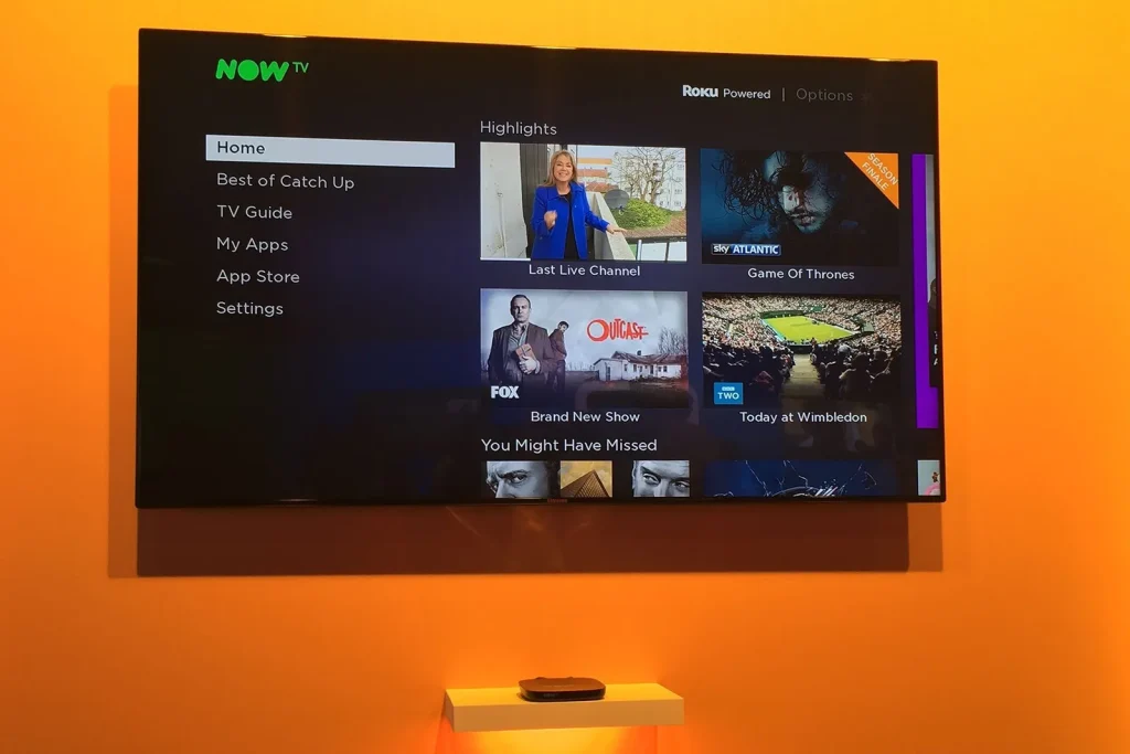 now tv best