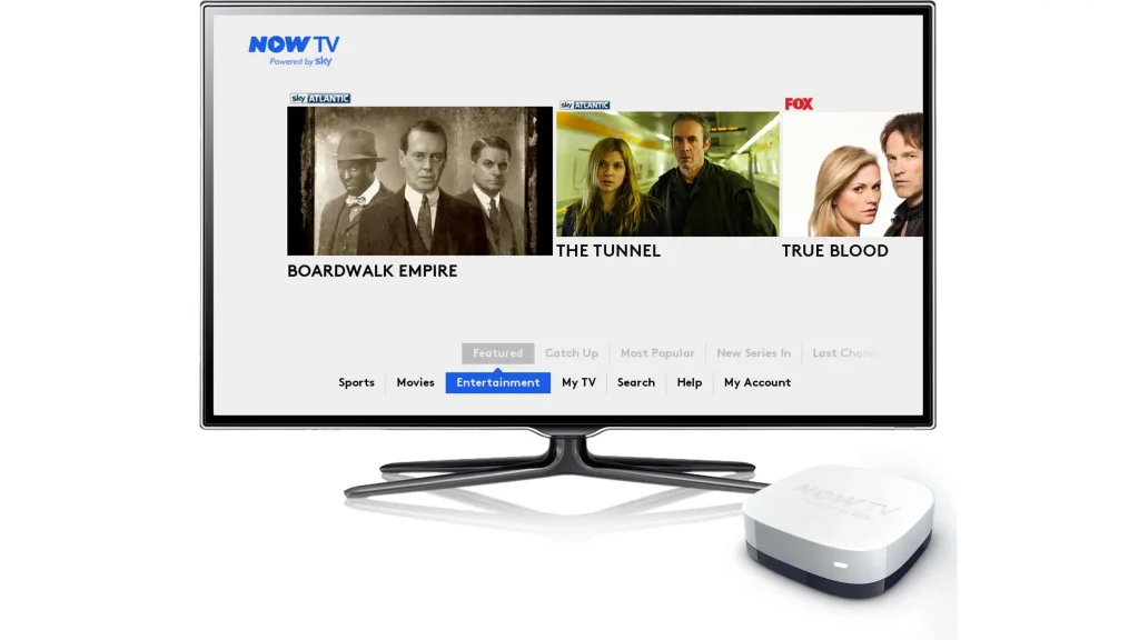 now tv series