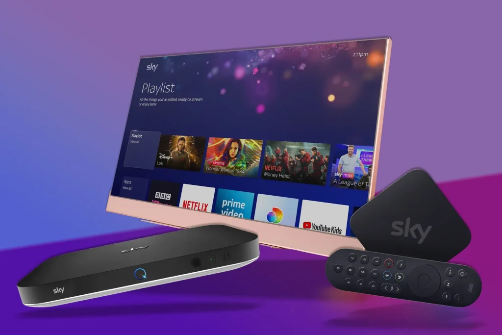 sky streaming tv