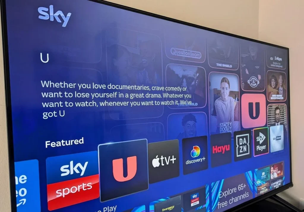 sky uk tv